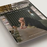 "Cover Editorial" - Save the Dates in Cloud by Paula Pecevich - Detail