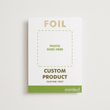 "Portrait" - Save the Dates in Golden by Minted - Front