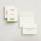 "Portrait" - Save the Dates in Golden by Minted - Assembled