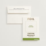 "Portrait" - Save the Dates in Golden by Minted - Save the Date with Envelope