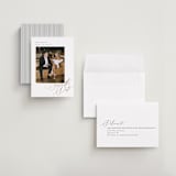 "Side Swept" - Save the Dates in Pearl by Melanie Kosuge - Assembled