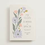 "storybook garden" - Save the Dates in Periwinkle by Karidy Walker - Front