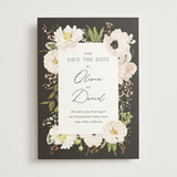 "Timeless Blooms" - Save the Dates in Champagne by Susan Moyal - Front
