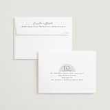 "Inverse" - Save the Dates in Cotton by Everett Paper Goods - FREE Recipient Addressing