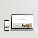 "Flourish" - Save the Dates in Sugar by Jessica Williams - FREE Wedding Website