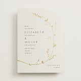 "Vine Wrap" - Save the Dates in Cotton by Amy Kross - Front