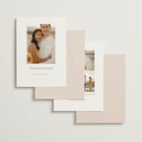 "Vine Wrap" - Save the Dates in Cotton by Amy Kross - Back of Card Options