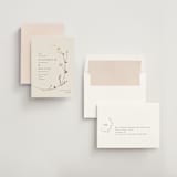 "Vine Wrap" - Save the Dates in Cotton by Amy Kross - Assembled