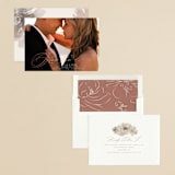 "symphonious" - Save the Dates in Tea Rose by Design Lotus - Assembled