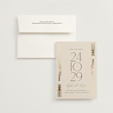 "Cultured Element" - Save the Dates in Sahara by David Michuki - Save the Date with Envelope