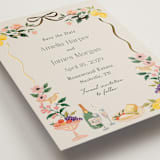 "Garden Feast" - Save the Dates in Garden by Elly - Detail