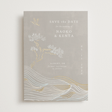 "Asahi" - Save the Dates in Ash by Jelena Vuletic - Front