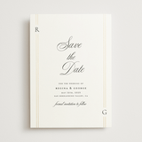 "Elencourt" - Save the Dates in Quartz by Jelena Vuletic - Front