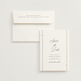"Elencourt" - Save the Dates in Quartz by Jelena Vuletic - Save the Date with Envelope