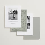 "Country Elegance" - Save the Dates in Sage by Lucrecia Caporale - Back of Card Options