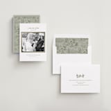 "Country Elegance" - Save the Dates in Sage by Lucrecia Caporale - Assembled