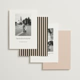 "Playbill" - Save the Dates in Nutmeg by Morgan Kendall - Back of Card Options