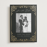 "Majesty" - Save the Dates in Onyx by Nicoletta Savod - Front