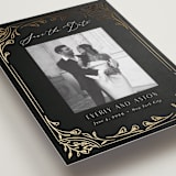 "Majesty" - Save the Dates in Onyx by Nicoletta Savod - Detail