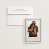 "Grace" - Save the Dates in Champagne by Nicole Walsh - Save the Date with Envelope