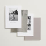 "Tux" - Save the Dates in Antique by Nicole Walsh - Back of Card Options