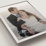 "Tux" - Save the Dates in Antique by Nicole Walsh - Detail