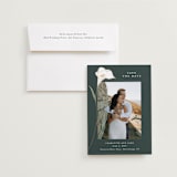 "Elegant Lillies" - Save the Dates in Forest by Stacey Meacham - Save the Date with Envelope