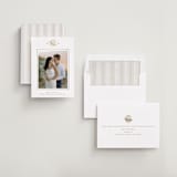 "Hydrangea bloom" - Save the Dates in Cotton by Stacey Meacham - Assembled