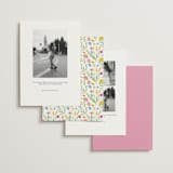 "Bright Garden" - Save the Dates in Garden by Yaling Hou Suzuki - Back of Card Options