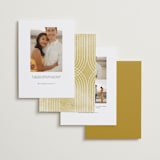 "deco arch" - Save the Dates in Cloud by silverscreen studio - Back of Card Options