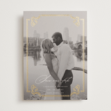 "Mirror" - Save the Dates in Ivory by Ana de Sousa - Front