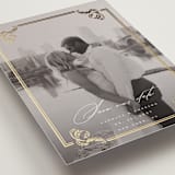 "Mirror" - Save the Dates in Ivory by Ana de Sousa - Detail