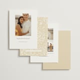 "Heritage" - Save the Dates in Honeysuckle by Leah Bisch - Back of Card Options