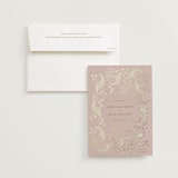 "French Train" - Save the Dates in Rose by Ani Somi - Save the Date with Envelope