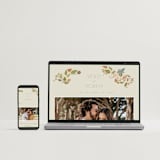 "Radiant Botany" - Save the Dates in Mint by Simona Camp - FREE Wedding Website