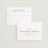 "Monogram Script" - Save the Dates in Silk by Kelly Schmidt - FREE Recipient Addressing