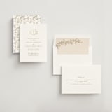 "floral crest" - Save the Dates in Champagne by Cass Loh - Assembled