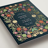 "Gilded Tapestry" - Save the Dates in Midnight Garden by Simona Camp - Detail