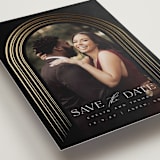 "Love Always" - Save the Dates in Tuxedo by Leah Bisch - Detail