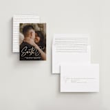 "Willow" - Save the Dates in Powder by Sandra Picco Design - Assembled