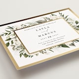 "Classic Love" - Save the Dates in Vanilla by Susan Moyal - Detail