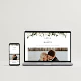 "Classic Love" - Save the Dates in Vanilla by Susan Moyal - FREE Wedding Website