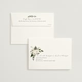 "Classic Love" - Save the Dates in Vanilla by Susan Moyal - FREE Recipient Addressing