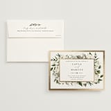 "Classic Love" - Save the Dates in Vanilla by Susan Moyal - Save the Date with Envelope