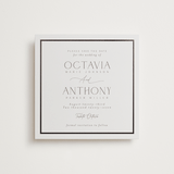 "Regal" - Save the Dates in Sandstone by Nicole Walsh - Front