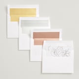 "Entwine" - Save the Dates in Pearl by Jennifer Postorino - Envelope Liner Options