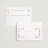 "Fairytale" - Save the Dates in Snow by Ana de Sousa - FREE Recipient Addressing