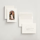 "Arch" - Save the Dates in Silk by Kelly Schmidt - Assembled