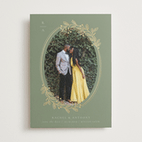 "Vine Wrap" - Save the Dates in Fern by Jen Owens - Front