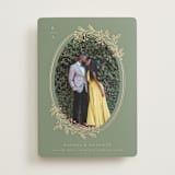 "Vine Wrap" - Save the Dates in Fern by Jen Owens - Front